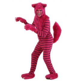 Disfraz de gato Cheshire deluxe para adulto
