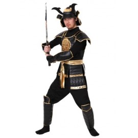 Disfraz de guerrero samurai imperial para hombre