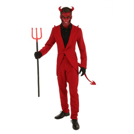 Disfraz de diablo rojo para adulto