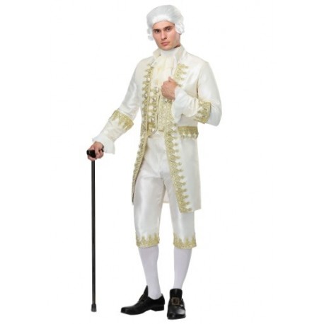 Disfraz de Luis XVI para hombre