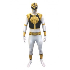Power Rangers: Disfraz Morphsuit de Ranger Blanco