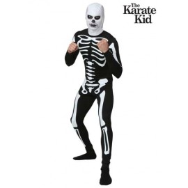 Traje de esqueleto de Karate Kid talla extra