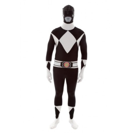 Power Rangers: Disfraz Morphsuit de Ranger Negro