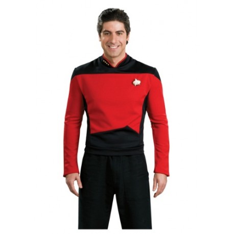 Star Trek: Uniforme de Comandante TNG deluxe para adulto
