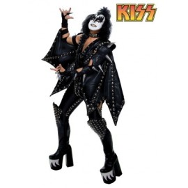 Disfraz auténtico de demonio Gene Simmons talla extra