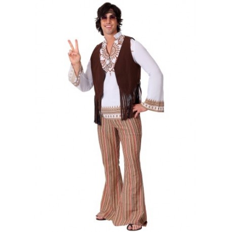 Disfraz hippie de Woodstock para hombre