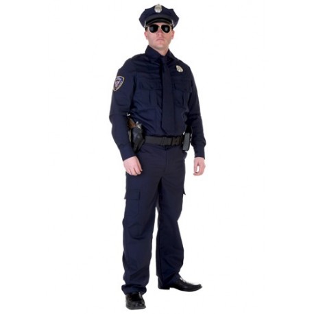 Disfraz de policía auténtico
