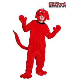 Disfraz de Clifford el gran perro rojo adulto talla extra
