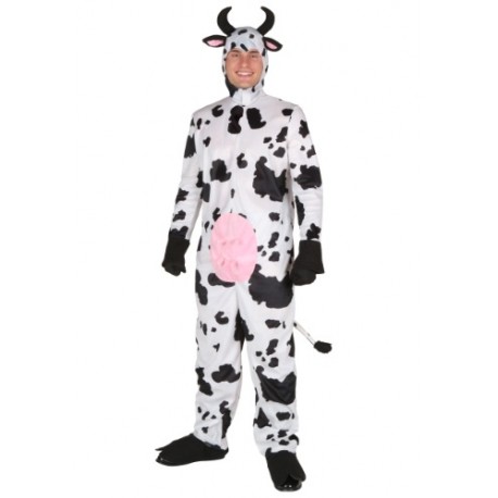 Disfraz de vaca feliz para adulto