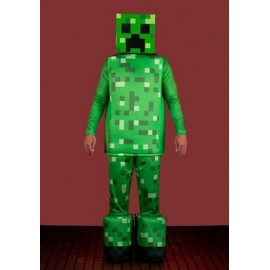 Disfraz de Creeper de Minecraft Prestige para adulto