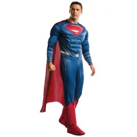Disfraz de Superman deluxe de la Liga de la Justicia adulto