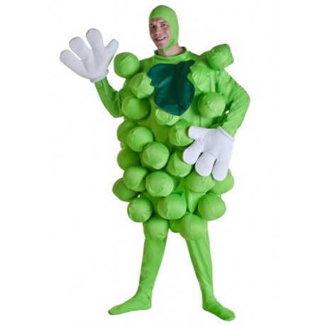 Disfraz de uvas Verdes