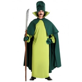 Disfraz de guardia verde para adulto