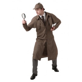 Disfraz de Sherlock Holmes talla extra