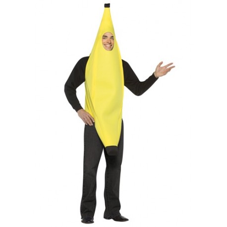 Disfraz de plátano para adulto
