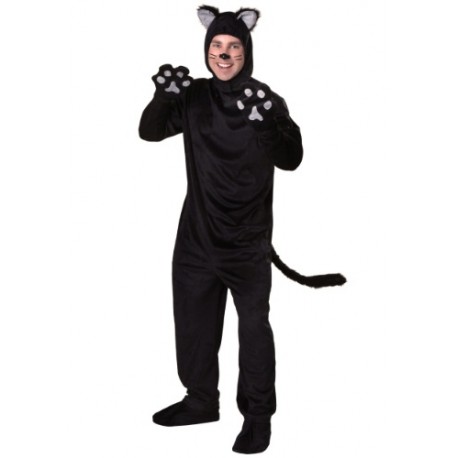 Disfraz de gato negro talla extra