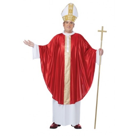Disfraz de Papa talla extra