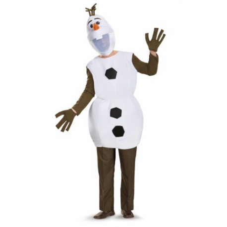 Disfraz de Olaf para adulto talla extra