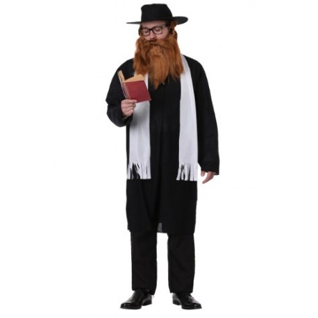 Disfraz de rabino para adulto