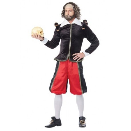 Disfraz de William Shakespeare para adulto