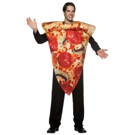 Disfraz de rebanada de pizza para adulto