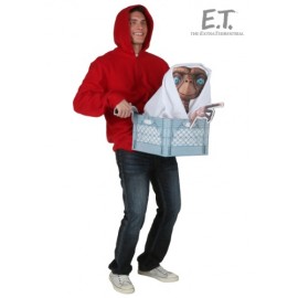 Kit de disfraz de E.T. y Elliott para adulto