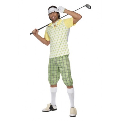 Disfraz de golf para hombre