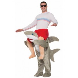 Disfraz de montar un tiburón para adulto