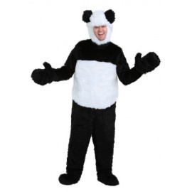 Disfraz deluxe de panda para adulto