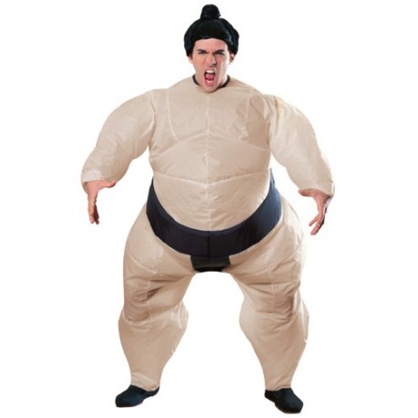 Disfraz de sumo inflable para hombre