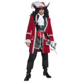 Disfraz de Pirata Capitán Majestuoso para hombre