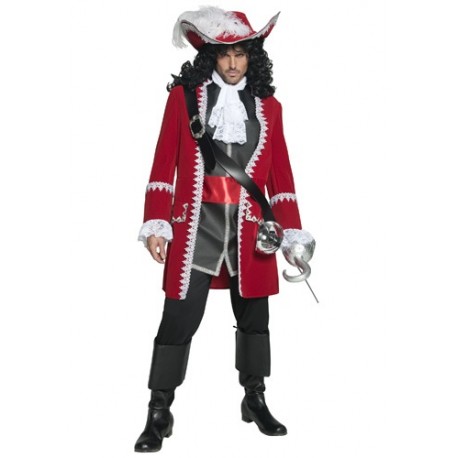 Disfraz de Pirata Capitán Majestuoso para hombre
