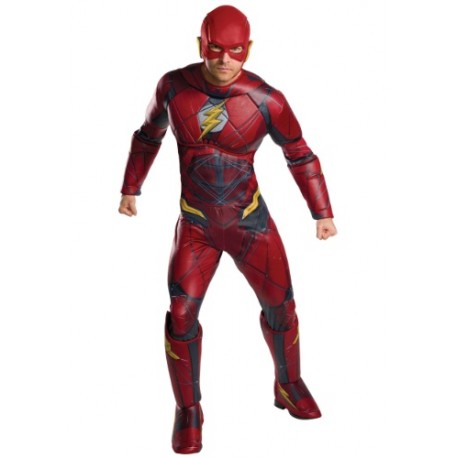 Disfraz de Flash para adulto de la Liga de la Justicia