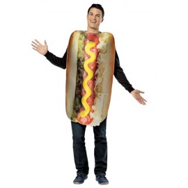 Disfraz de hot dog Get Real para adulto