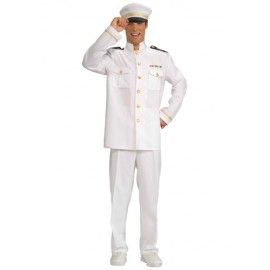 Disfraz de capitán de crucero para hombre