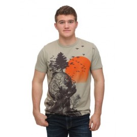Camiseta de resaca árbol humano