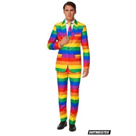 Traje Suitmeister de arcoíris para hombre