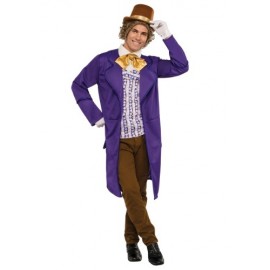 Disfraz de Willy Wonka deluxe para hombre