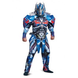 Disfraz Optimus Prime deluxe de Transformers 5 para adulto