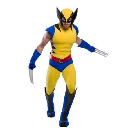 Disfraz Premium Marvel de Wolverine para hombre talla extra