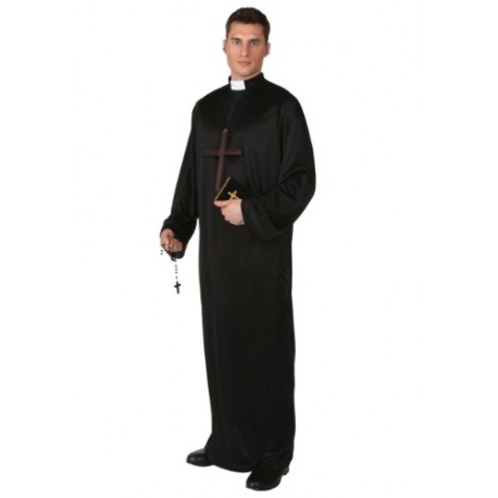 Disfraz de sacerdote pío talla extra