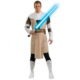 Disfraz de Obi Wan Kenobi de la Guerra de los Clones adulto