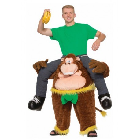 Disfraz de mono de montar para adulto