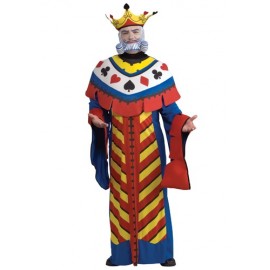 Disfraz de naipe Rey de Corazones