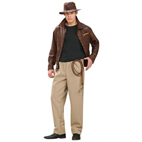 Disfraz de lujo de Indiana Jones para adulto