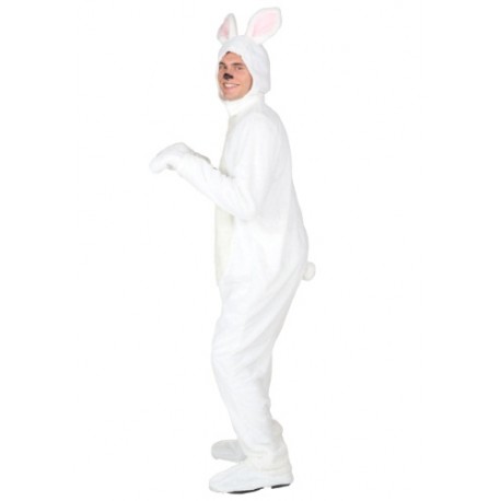 Disfraz de conejo blanco talla extra