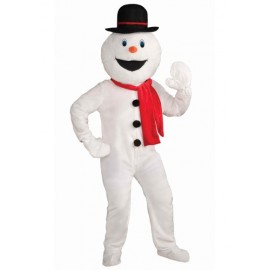 Disfraz de mascota muñeco de nieve