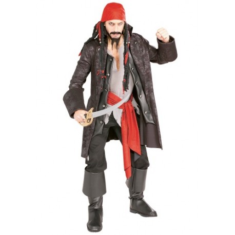 Disfraz de pirata del capitán degollador para adulto