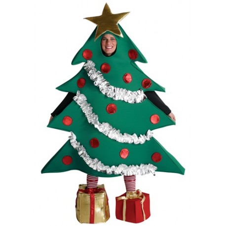 Disfraz de árbol de Navidad