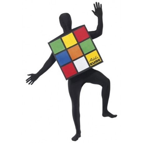 Disfraz de Cubo Rubik para adulto
